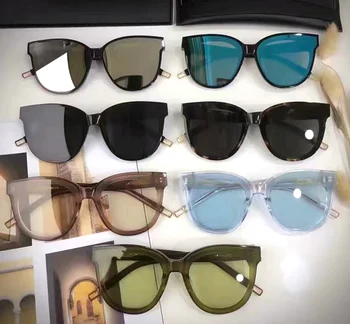 Švelnus FLATBA ponios Dizaineris akiniai nuo saulės Spalvotų Veidrodis Skaisčiai saulės akiniai Derliaus Moterų oculos akiniai nuo saulės moterims