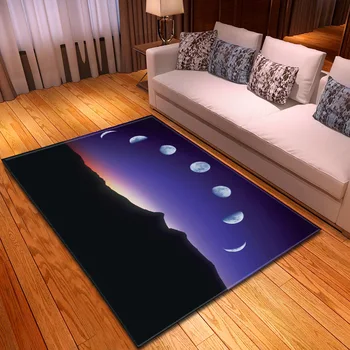 Žvaigždžių Visatos Serijos Modelio 3D Spausdinimo Kilimas Vaiko Kambario žaisti daug Kilimų Gyvenimo Kambario, Miegamasis dekoro Kilimėlį/Kilimas Home Didelis Kilimas